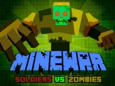 MineWar Soldiers vs Zombies